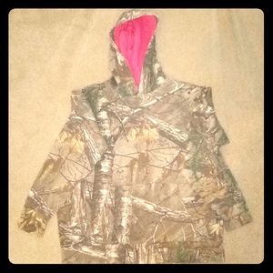 Girl's camo hoodie